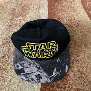NWOT Youth Star Wars Graphic Design The Force Awakens Cap One Size Fits Most